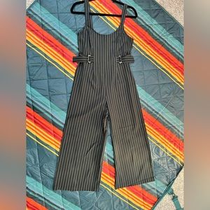 Pinstripe jumpsuit